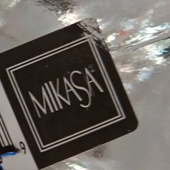 MIKASA Christmas Story Plate Footed Bon Bon 9 3/4" made in Germany - Picture 2 of 5